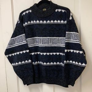 100 % wool oversized sweater